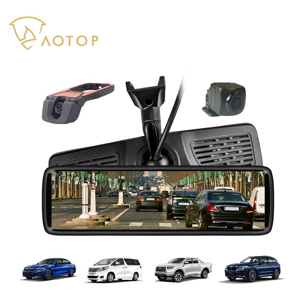 NEW T95 ADAS BSD Full Screen Rear View Mirror Monitor with Over 100+ Bracket for option