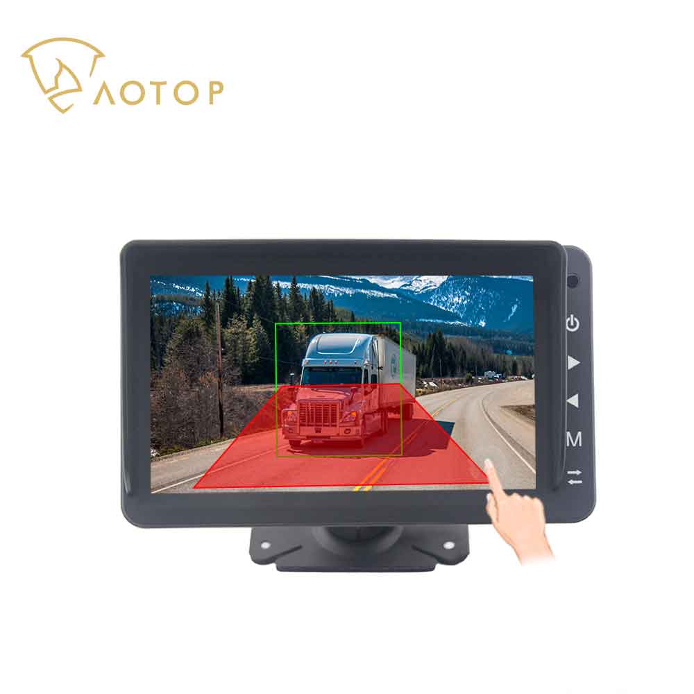 7inch AHD QUAD Monitor Support Blind Spot Detection