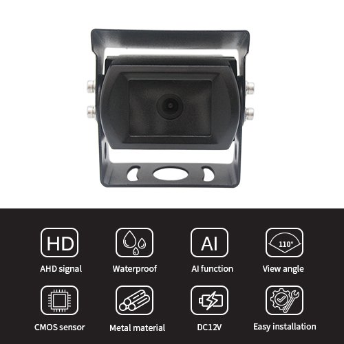 Advanced Human Form Recognition AI Reverse Camera