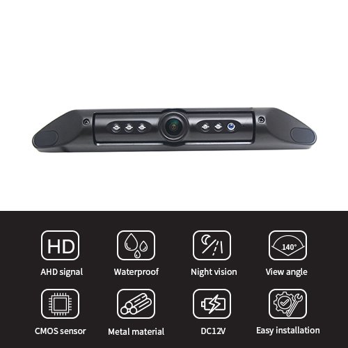 1080P IP69K License Plate Backup Camera (EU) Features