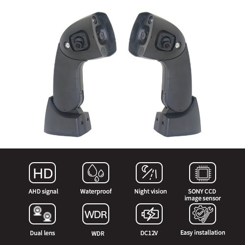 1080P Long Arm Side View Camera for Truck Features