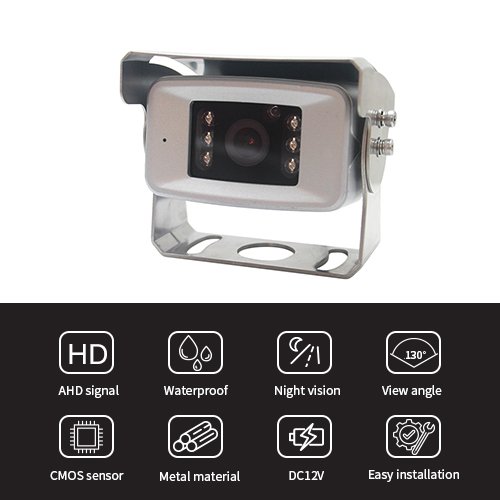 1080P Stainless Steel AHD Backup Camera Features