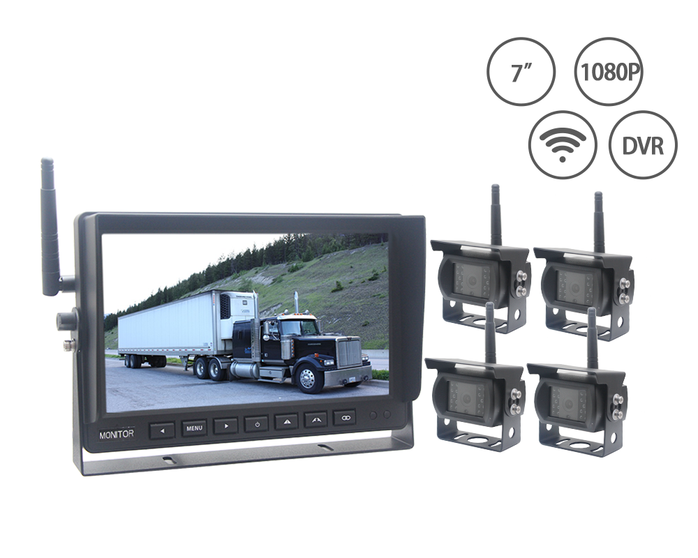 10.1 Inch 1080P Vehicle Wireless Monitoring System (HD Wireless Camera System)