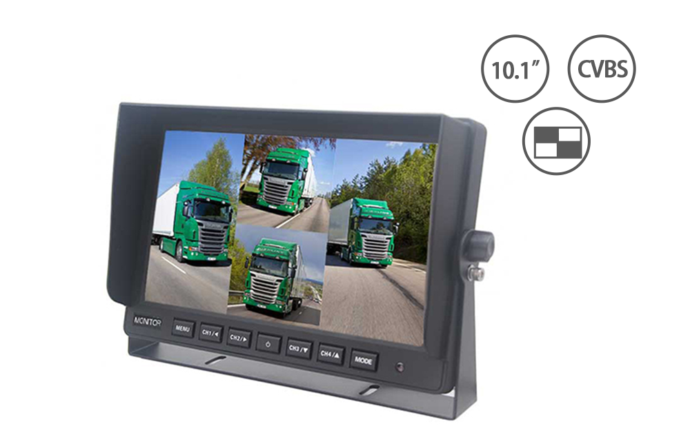 10.1 Inch Quad View Digital Vehicle Monitor (Quad View Monitor)