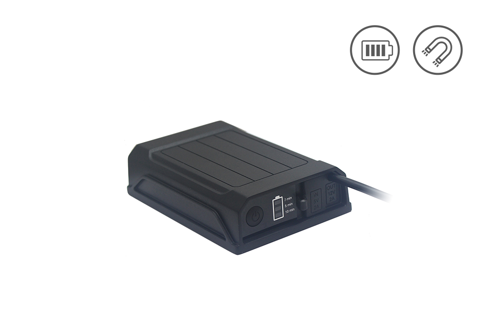 Magnetic Base Vehicle Rechargeable Battery Pack 12800mAh