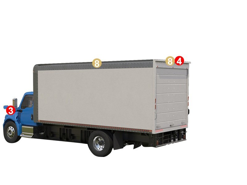 Box Truck Camera System Rear