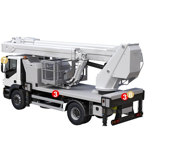 Bucket Truck Camera System Rear