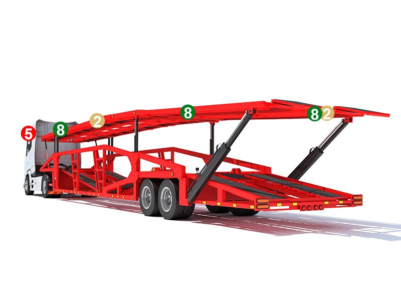 Car Carrier Camera System Rear