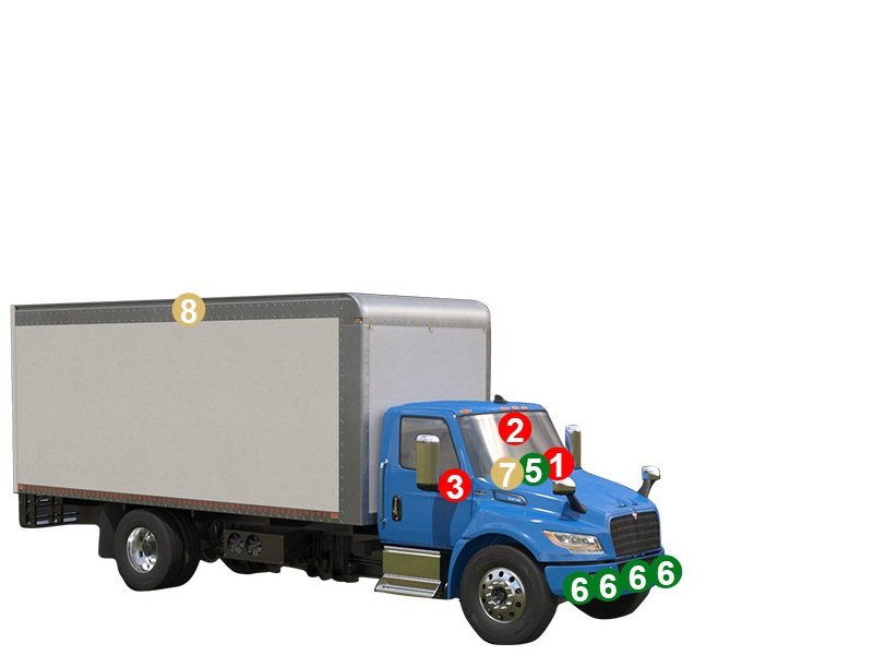 Box Truck Camera System Front