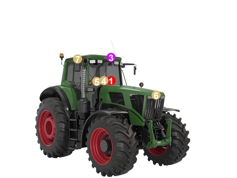 Tractor Camera System Front