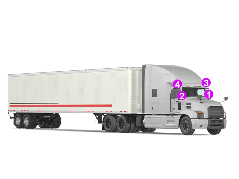 Semi-Trailer Camera System and Backup Safety Solutions