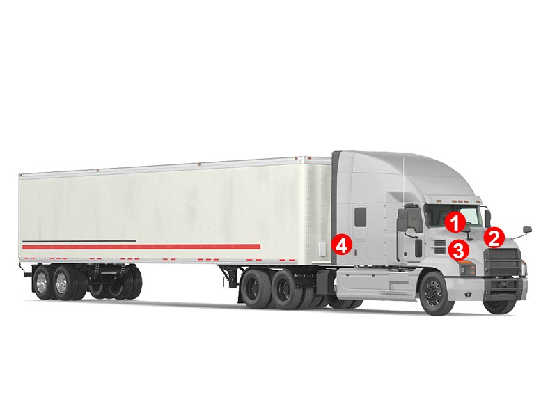 Semi-Trailer Camera System and Backup Safety Solutions