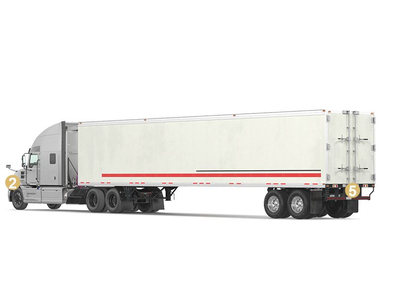 Semi-Trailer Camera System and Backup Safety Solutions