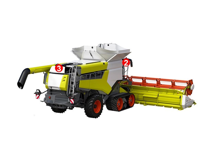 Wireless Combine Camera System and Backup Safety Solution