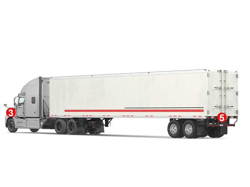 Semi-Trailer Camera System and Backup Safety Solutions