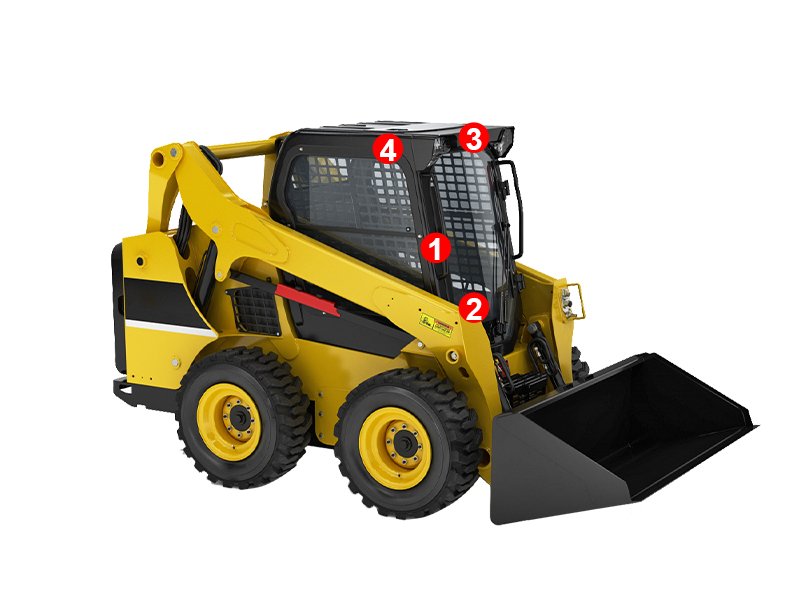 Skid Steer Camera System and Backup Safety Solutions