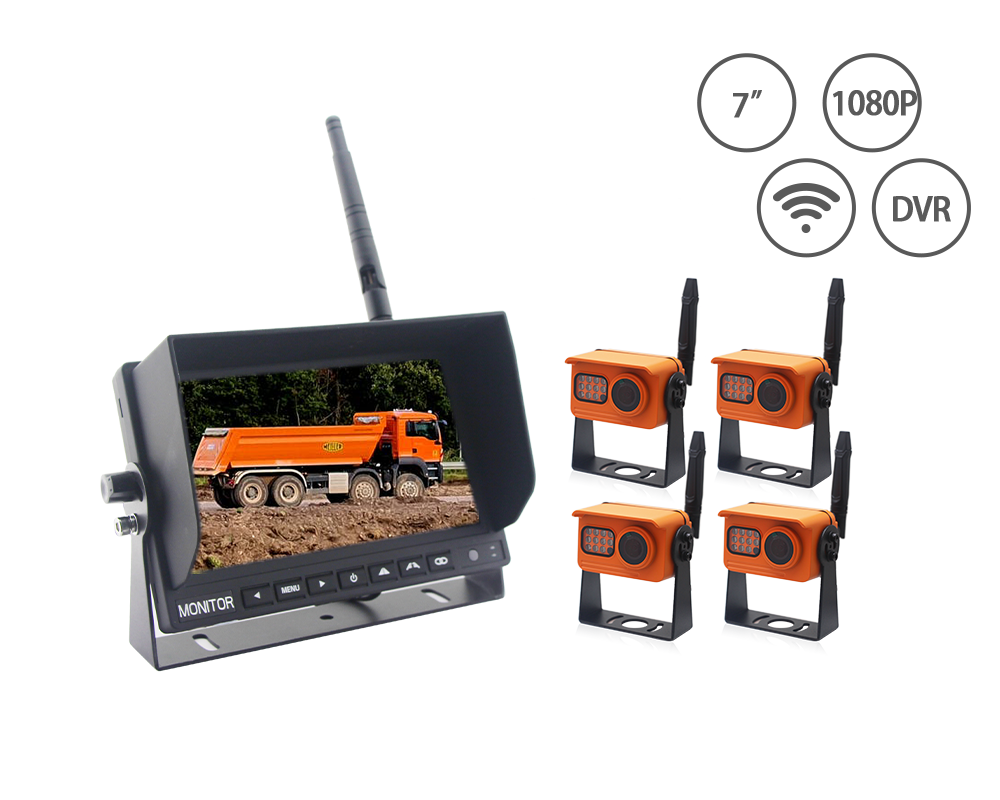 7 Inch Digital 1080P Vehicle Wireless Camera System (HD Wireless Camera System)