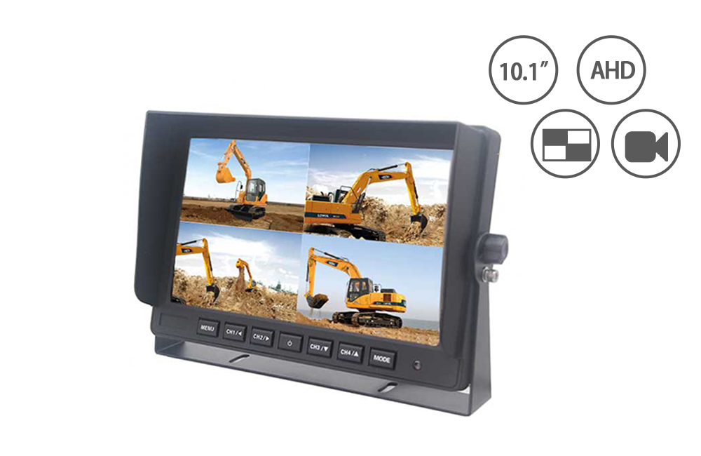 10.1 Inch AHD Quad DVR Recording Monitor (DVR Monitor)