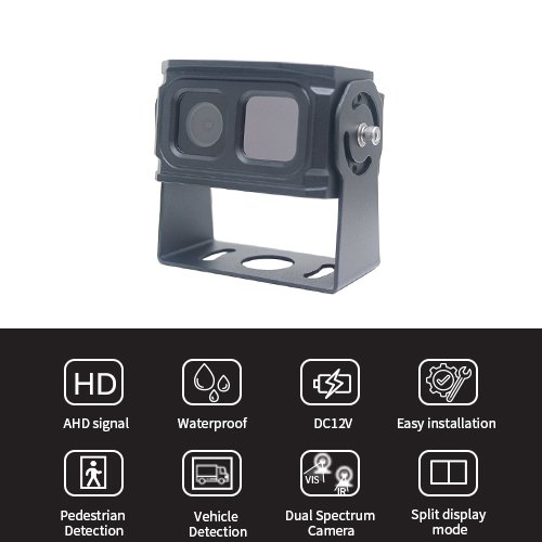Dual Spectrum IR Thermal Imaging Camera with AI Features